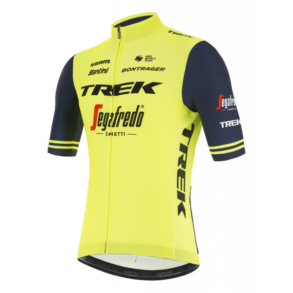 Santini Trek Segafredo Fan Line Jersey Yellow