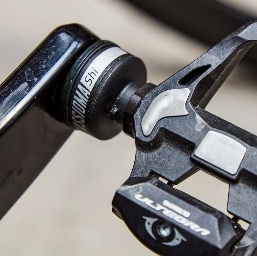 Bike computer screen showing power metrics during endurance ride