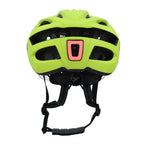Cycling helmet with LED light for night commuting