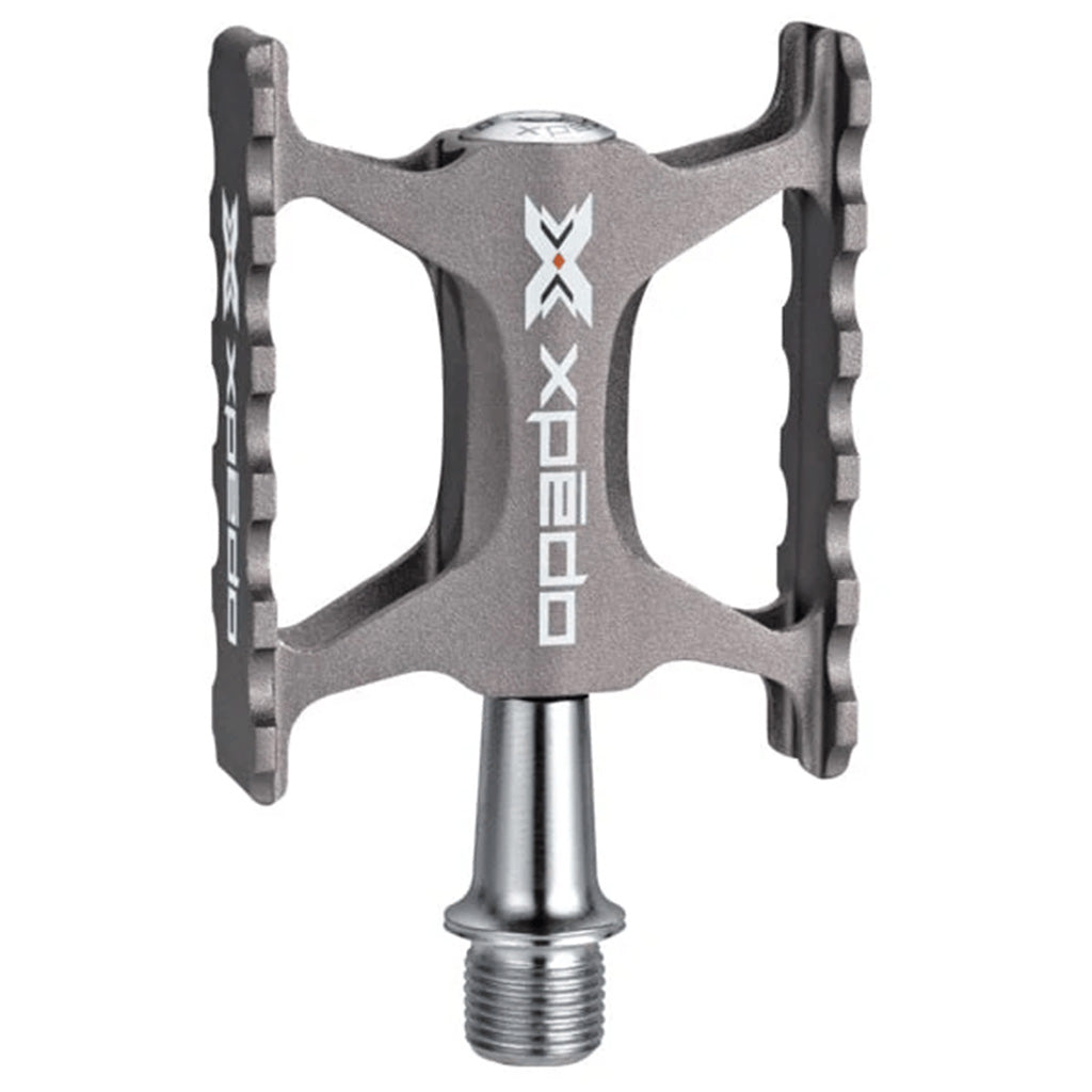 TRVS 1 flat city pedal designed for everyday urban cycling- grey

