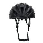 Lightweight road helmet for cyclists matt black