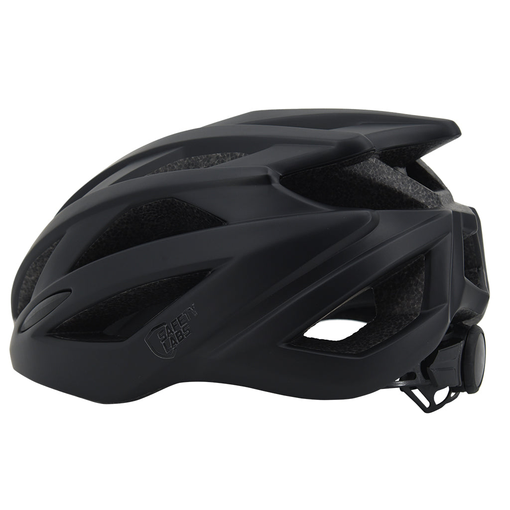 Safety Labs XENO helmet matt black minimalist road design