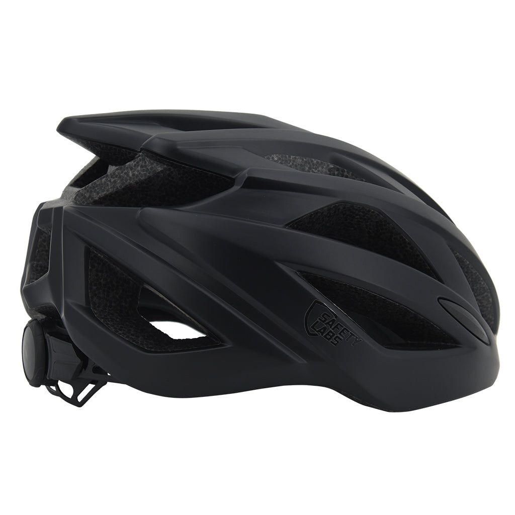 Safety Labs XENO helmet front view matte black finish