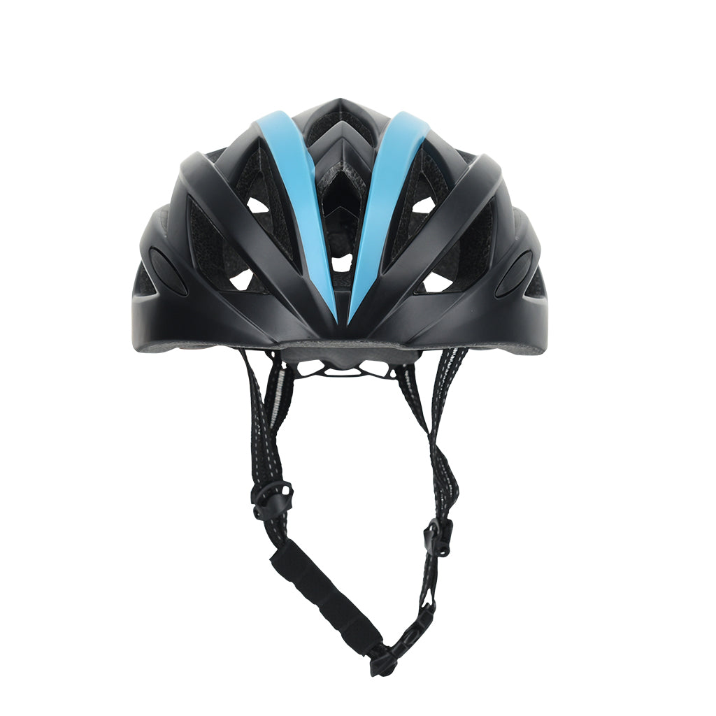 Safety Labs XENO helmet front view matte black blue finish