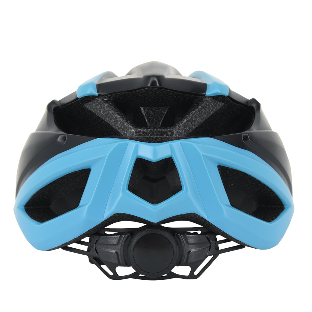 Lightweight road helmet for cyclists black blue