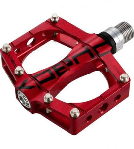 XPEDO TRVS 9 FLAT PEDAL-(RED)