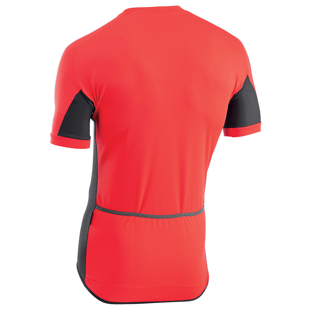 Back view of the Northwave Force Jersey in Red showing three rear pockets