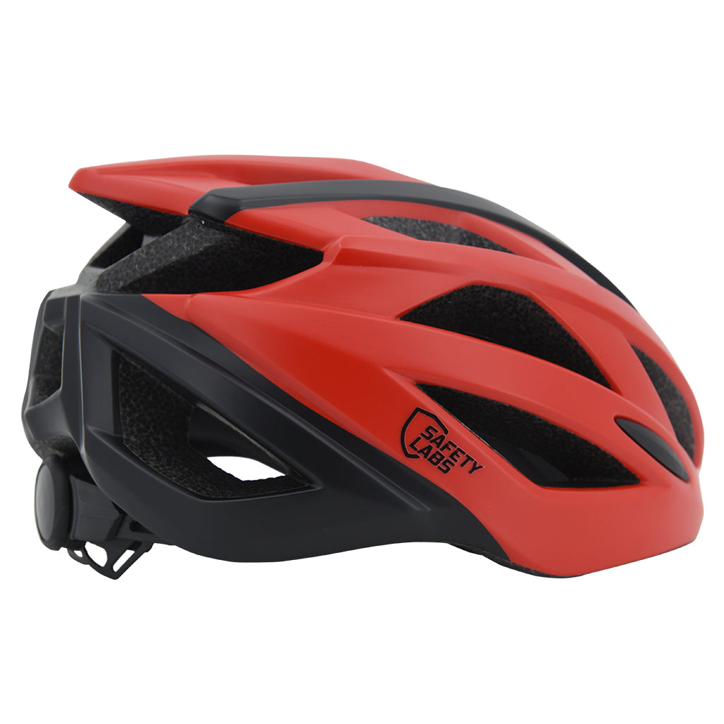 Safety Labs XENO helmet matt red minimalist road design