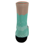 Santini Optic socks, Aqua, view 2.
