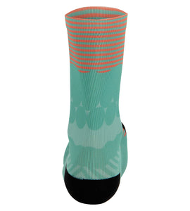 Santini Optic Socks-Aqua