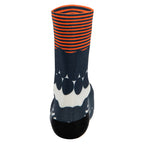 Santini Optic socks, Fluo Orange, view 2.