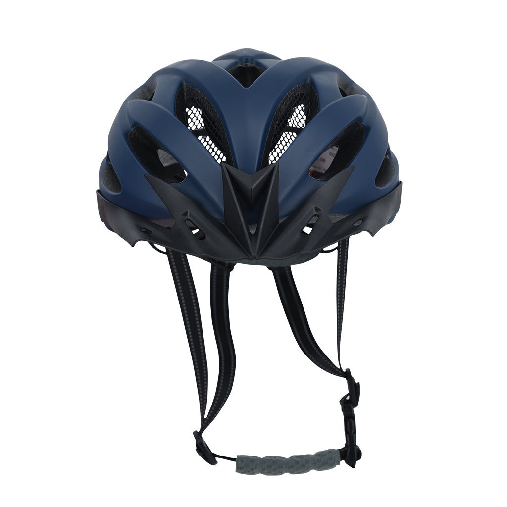 Avex cycling helmet matt blue side view