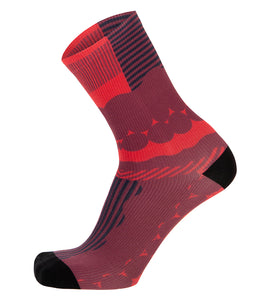 Santini Optic Socks-Red