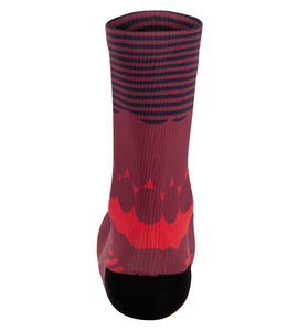 Santini Optic Socks-Red