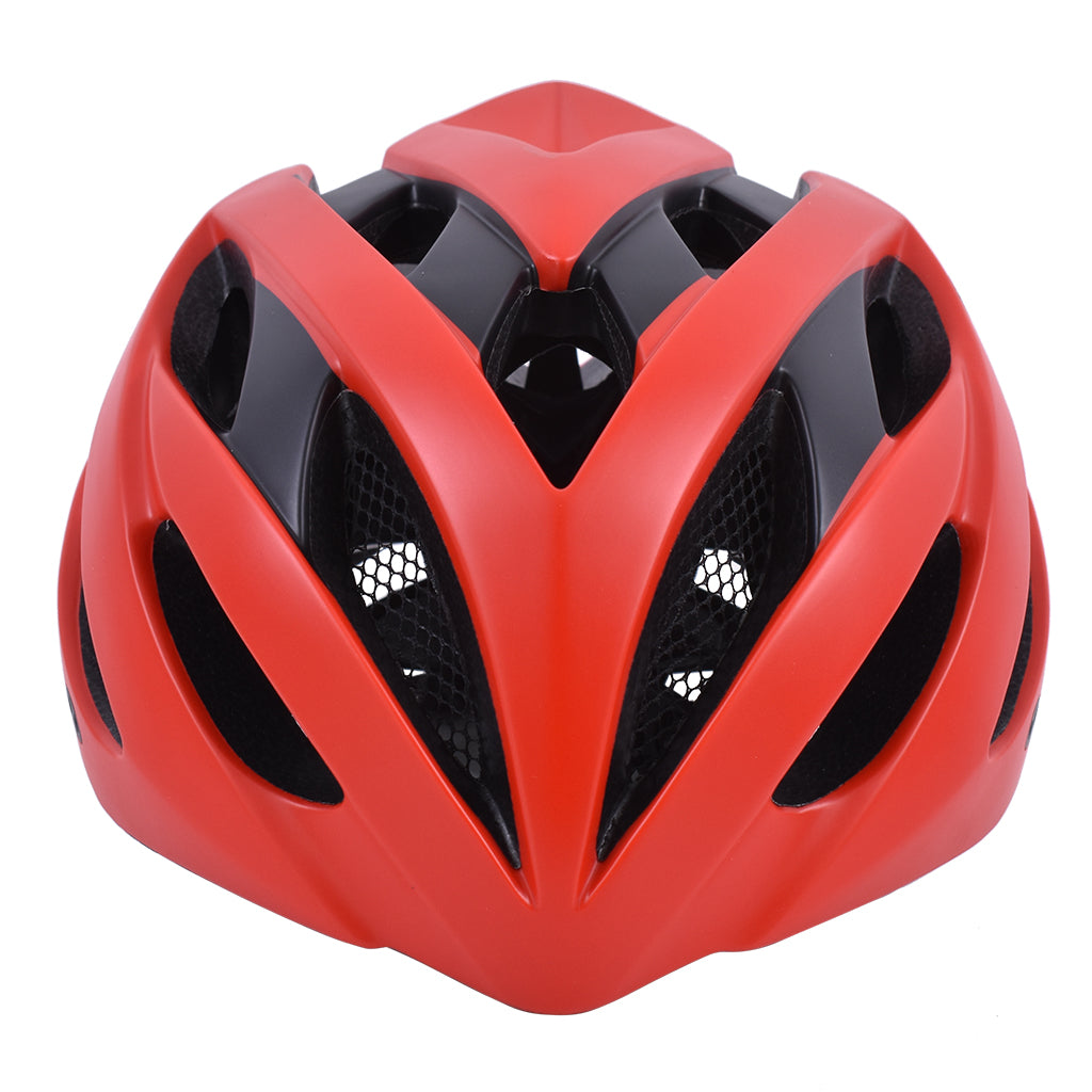 PC in-mold construction Avex helmet in matt red finish