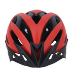 Matt red Avex hybrid cycling helmet for road and trail riding