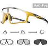 X76 lightweight photochromic UV400 windproof sunglasses