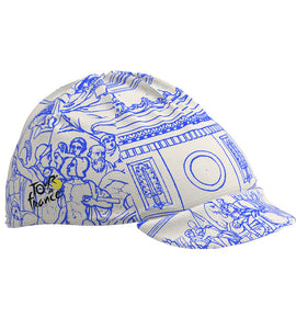 Santini TDF Arrivee Arc De Triomphe Cycling Cap-Print