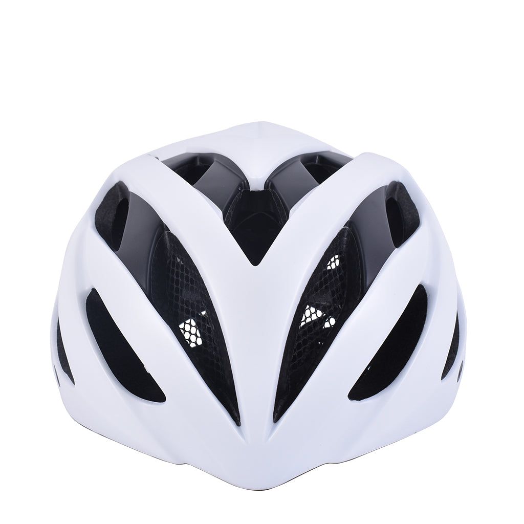 PC in-mold construction Avex helmet in matt white finish