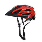 Safety Labs Juno helmet front view shiny red black