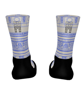 Santini Tour De France Arrivee Arc De Triomphe Socks-Print