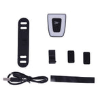 Waterproof IPX5 helmet LED cycling light