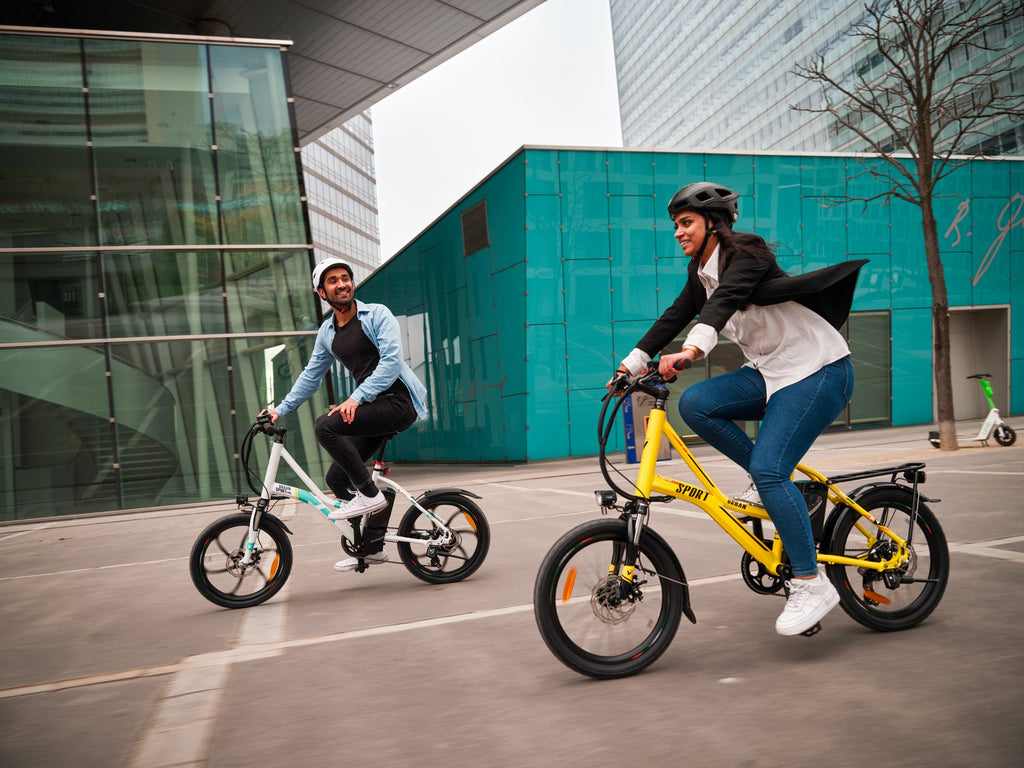Shop Vaan Urbansport Pro E-Bike (White) Online in India | United By Cycling