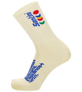Santini Tour De France Grand Depart Florence Socks-Beige