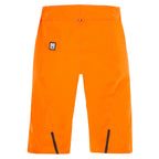 Santini MTB Selva Shorts, Flashy Orange, back view.