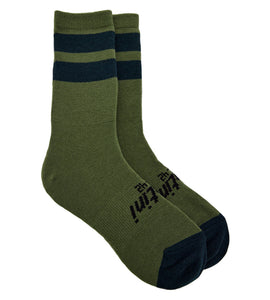 Santini Riga Socks-Military Green