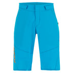 Santini MTB Selva Shorts, Turquoise, front view.