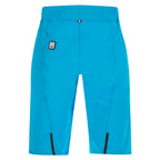 Santini MTB Selva Shorts, Turquoise, back view.