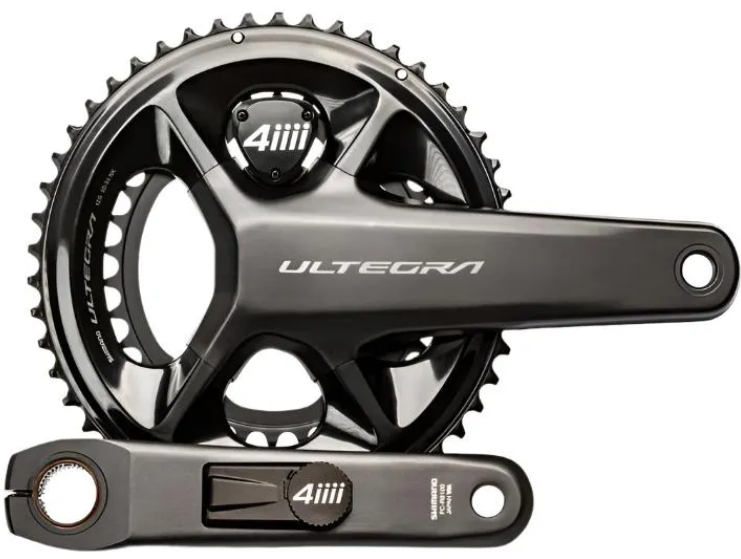 4iiii Precision 3+ PRO dual-sided powermeter crankset for Ultegra R8100. This 170mm crankset with 50-34T chainrings includes Apple Find My and provides highly accurate power data.