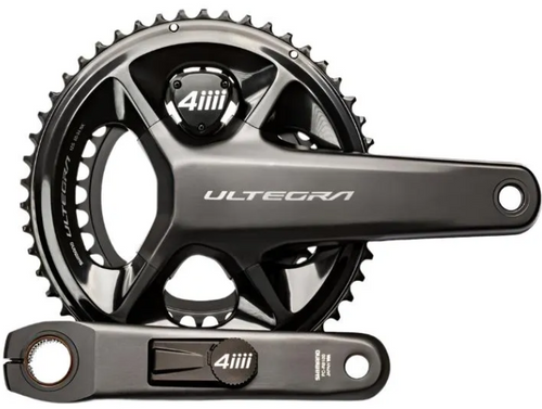 4iiii Precision 3+ PRO dual-sided powermeter crankset for Ultegra R8100. This 170mm crankset with 50-34T chainrings includes Apple Find My and provides highly accurate power data.