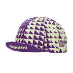 Santini Liege Bastogne Liege cycling cap, side view.
