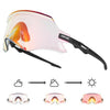Kapvoe X2 sports sunglasses with high-definition lenses for clear night riding and UV400 anti-glare eye protection.