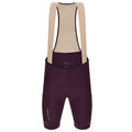 Santini Cargo Bibshorts, Burgundy, front view.