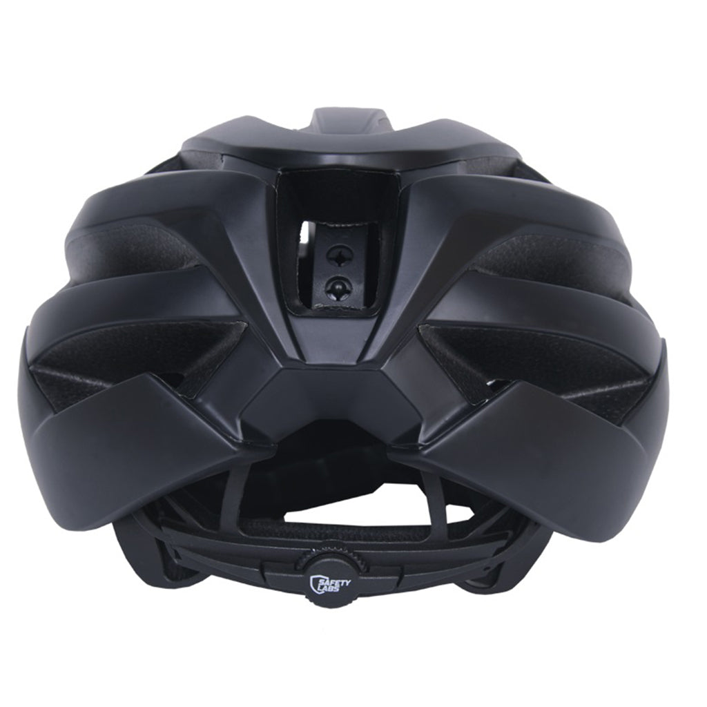 Safety Labs Eros 2.0 helmet front view matte black finish