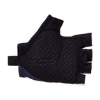 Santini Maillot Jaune Hautacam cycling glove, palm view.