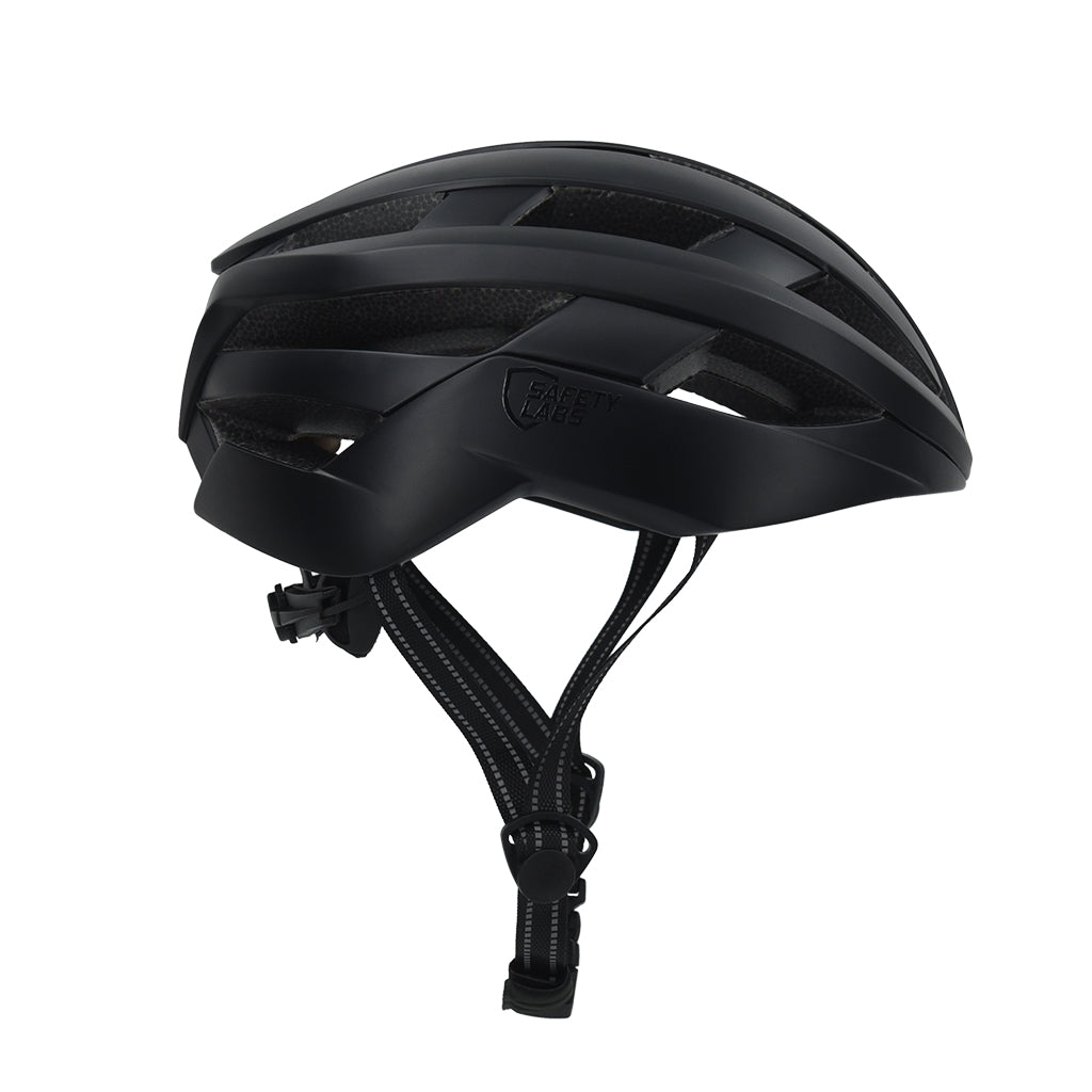Eros 2.0 helmet side profile matte black finish
