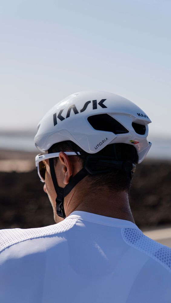 kask helmet utopiaY white