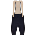 Santini Cargo Bibshorts, Black, front view.