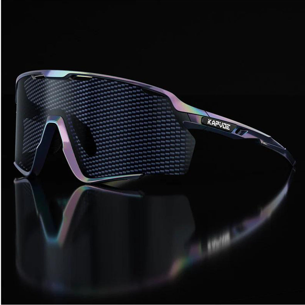 Unisex Kapvoe Pterosaur Nano cycling sunglasses with impact-resistant PC lenses