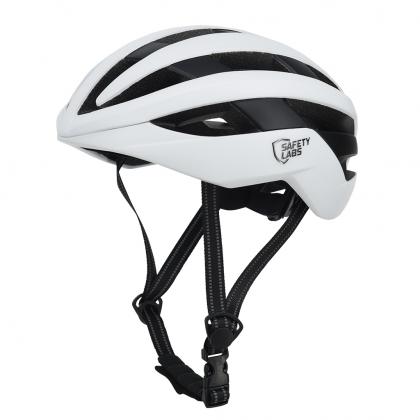 Safety Labs Eros 2.0 helmet front view matte white finish