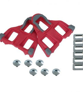 Xpedo Sonic 9 Cleat For Road Pedal Shimano SPD-SL Compatible-(4° float)-(Red)