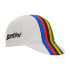 Santini UCI Official World Champion cycling cap, White, view 2.