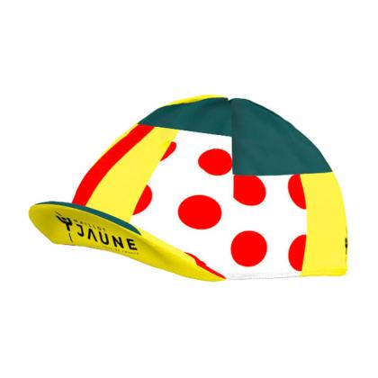 Santini Tour De France Maillot Jaune Combo cycling cap, view 2.