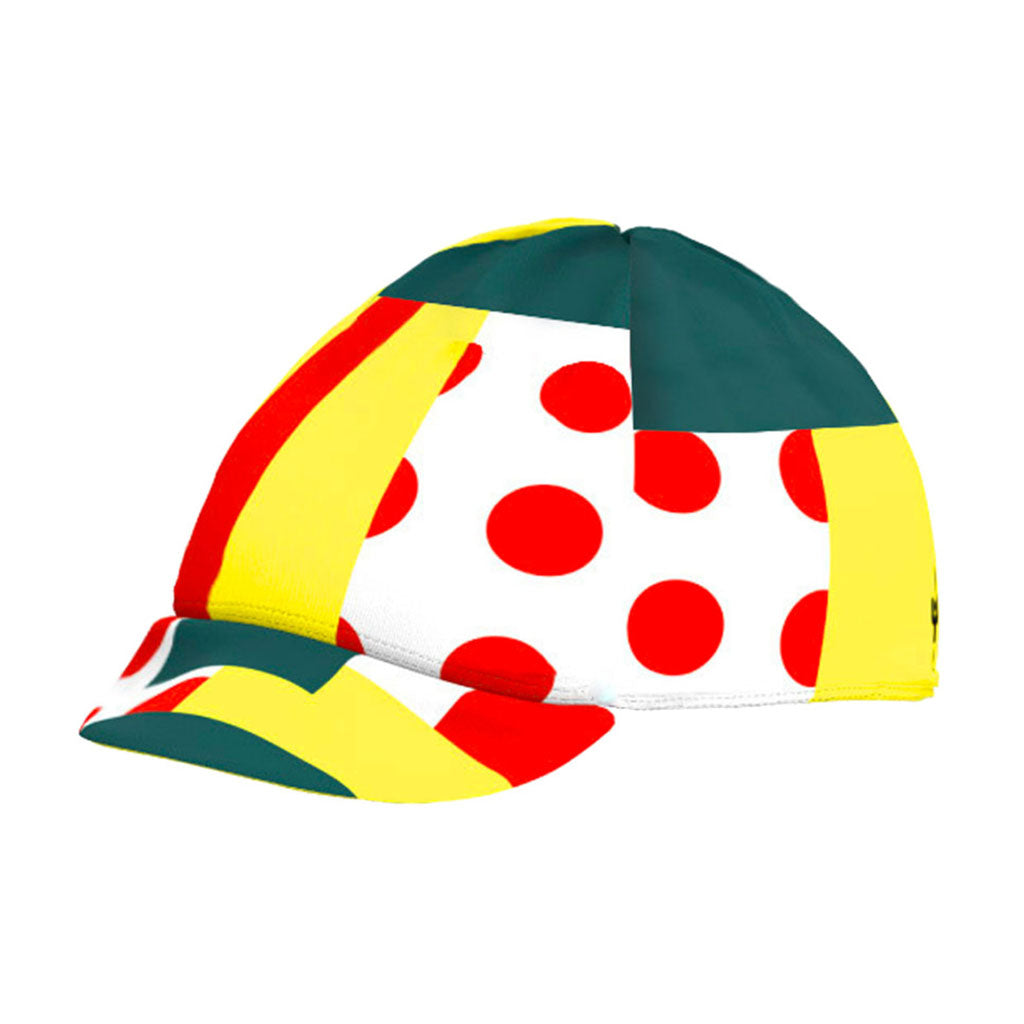 Santini Tour De France Maillot Jaune Combo cycling cap, view 4.