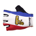 Santini Tour De France Grand Depart Lille cycling glove, front view.