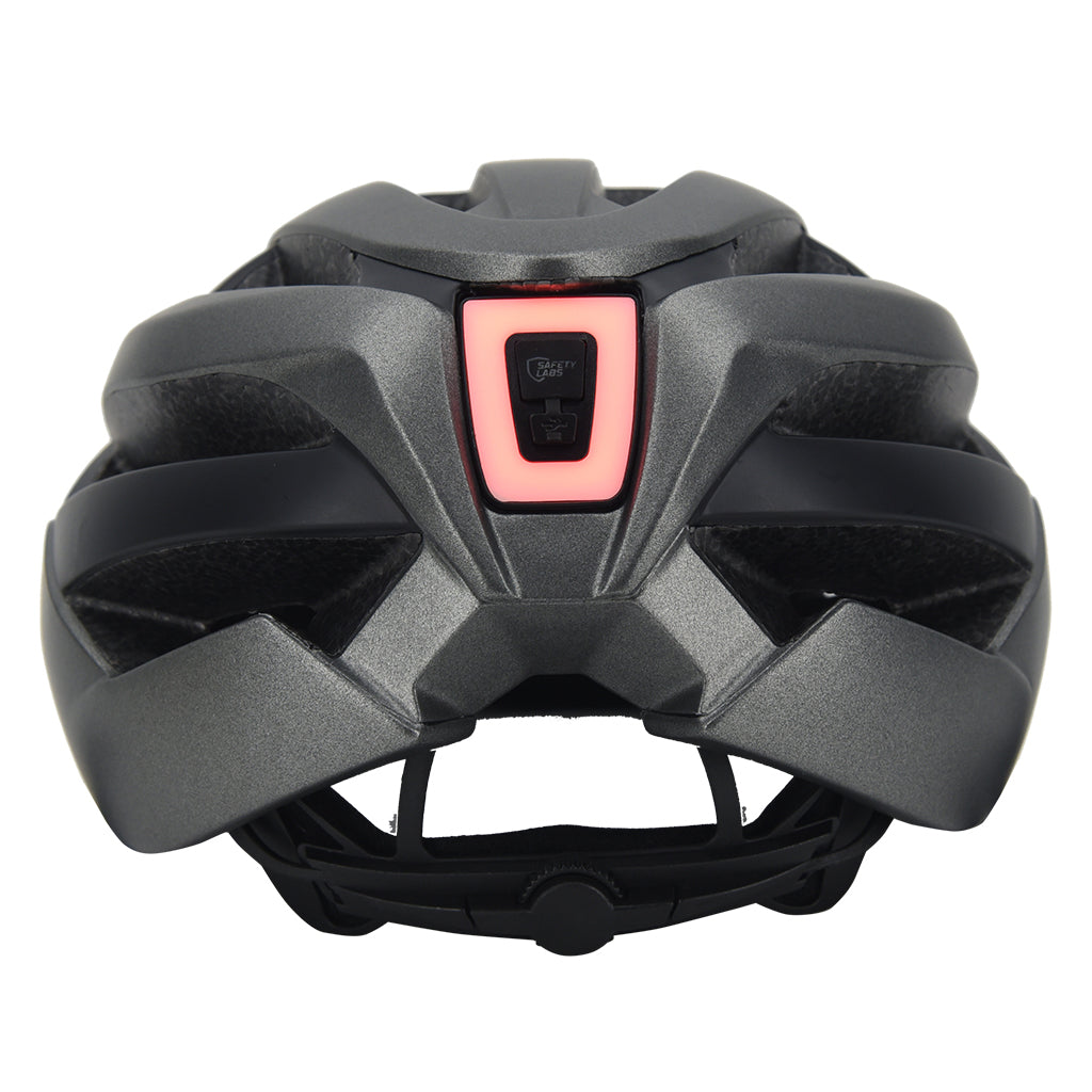 Safety Labs Eros 2.0 helmet front view matte dark grey finish